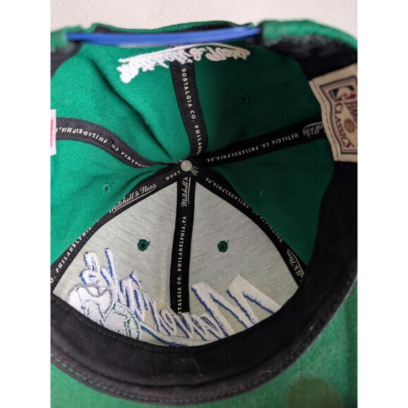 Mitchell & Ness Dallas Mavericks NBA Snapback Hat Hardwood Classics Adjustable - Picture 7 of 7